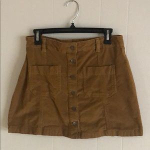 Corduroy Skirt
